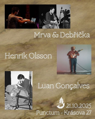 Henrik Olsson (SE) + Debřička & Mrva + Luan Gonçalves / Praha 2025