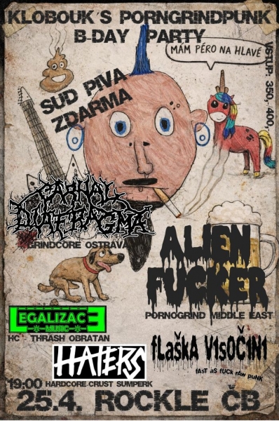 Punk/grind klobouk’s birthday nášup 41