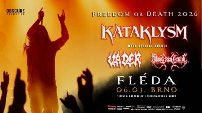KATAKLYSM & VADER & BLOOD RED THRONE - Freedom Or Death 2026 - Brno