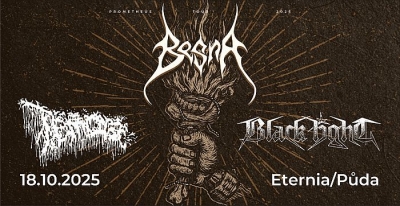 BESNA + BLACK LIGHT + TEMORA / Praha 2025