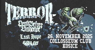 TERROR (USA) - Košice 2025