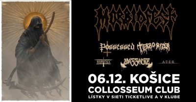 MORBIDFEST 2025: POSSESSED, TERRORIZER, MASSACRE, NIGHTFALL, ATER - Košice
