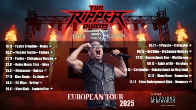 Tim Ripper Owens Band - European Tour 2025 - Nitra