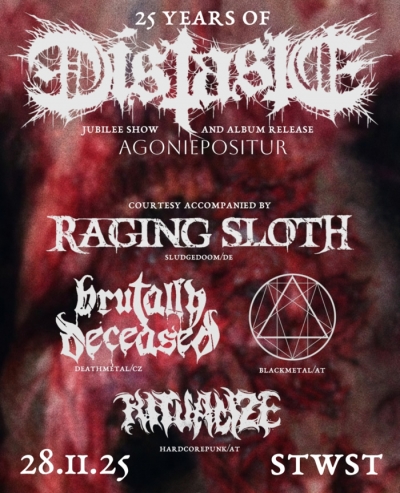 Shredfest 2025 (vol. 14) + 25 Years of Distaste & Albumrelease
