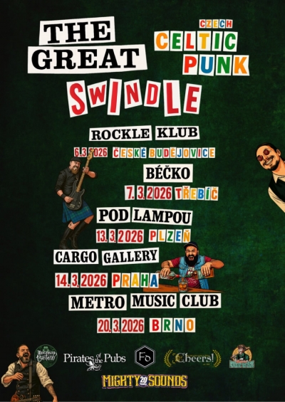 The Great Czech Celtic Punk Swindle 2026 - Brno