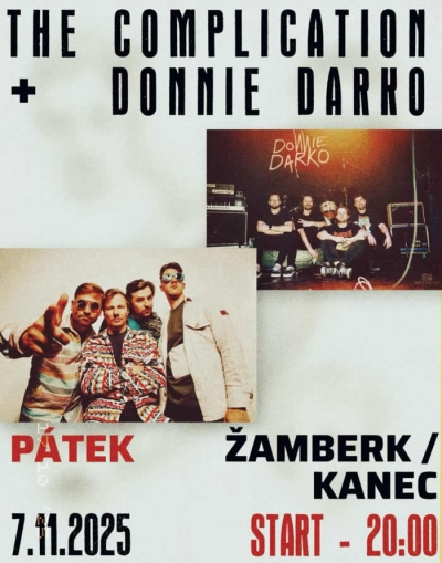 The Complication & Donnie Darko - ARRHYTHMIA Tour 2025 - Žamberk