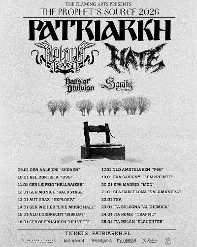 Patriarkh & Arkona & Hate - THE PROPHET`S SOURCE 2026 - Mnichov
