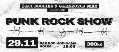 PUNK ROCK SHOW listopad 2025