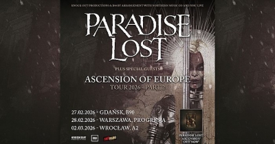 Paradise Lost - ASCENSION OF EUROPE TOUR 2026 - Varšava