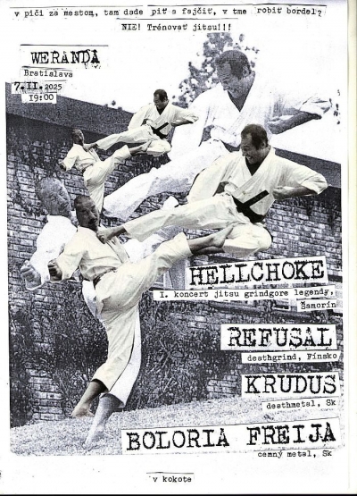 REFUSAL / KRUDUS / HELLCHOKE / BOLORIA FREIJA - Bratislava 2025