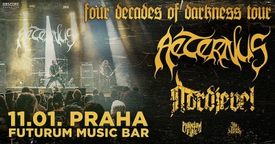 AETERNUS & NORDJEVEL - FOUR DECADES OF DARKNESS TOUR 2026 - Praha