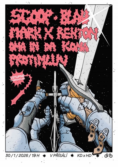 SCOOP, BLAU, MARKXRENTON, OMA IN DA KOMA, PROTIMLUV - Horažďovice 2026