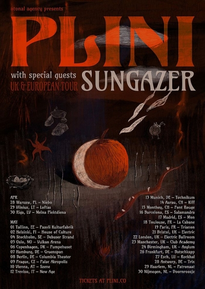 PLINI & SUNGAZER - UK & European Tour 2026 - Praha