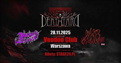 Deathyard (PL), WAR GRAVE (UK), Diving Stove (PL) - Varšava 2025