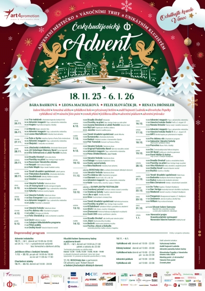 Českobudějovický advent 2025