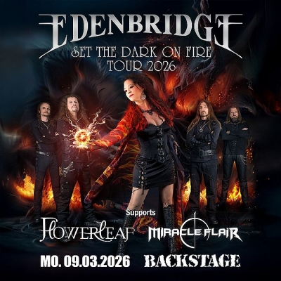 EDENBRIDGE - Set The Dark On Fire Tour 2026 - Mnichov