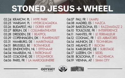 STONED JESUS - Spring Equinox European Tour 2026 - Vídeň