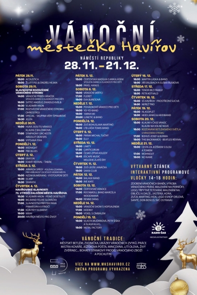 VÁNOČNÍ MĚSTEČKO HAVÍŘOV 2025