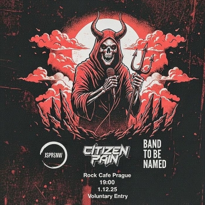Band To Be Named, Citizen Pain a Jesper Snow - Praha 2025