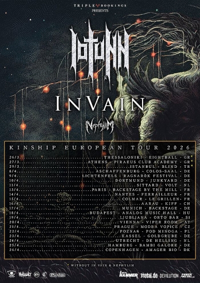 IOTUNN - KINSHIP EUROPEAN HEADLINER TOUR 2026 - Mnichov
