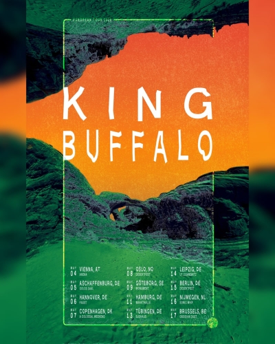 KING BUFFALO - EUROPEAN TOUR 2026 - Vídeň