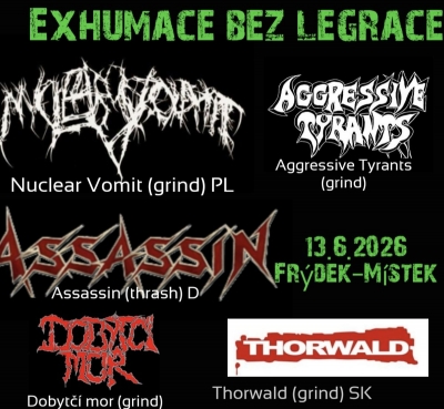 EXHUMACE BEZ LEGRACE aneb 50