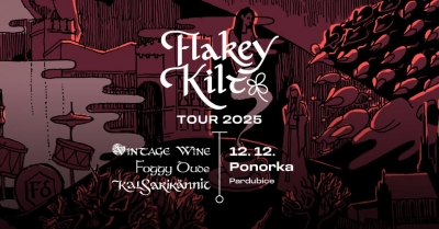 Flakey Kilt Tour 2025: Pardubice