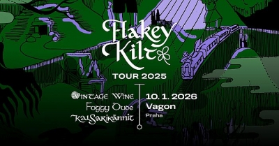 Flakey Kilt Tour 2026: Praha