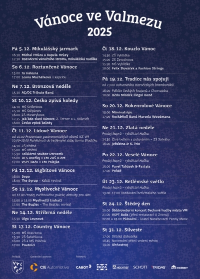 Vánoce ve Valmezu 2025