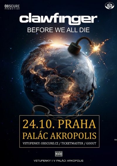 Clawfinger - Before We All Die 2026 - Praha