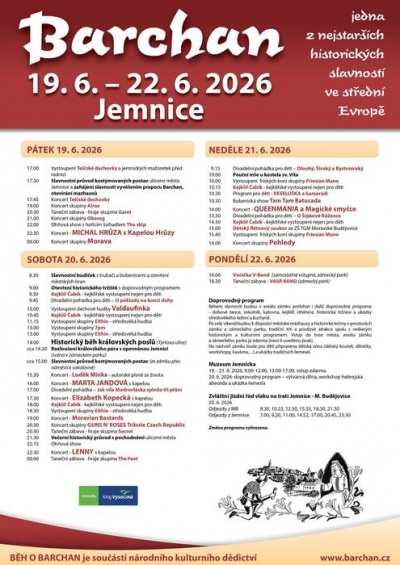 Barchan Jemnice 2026