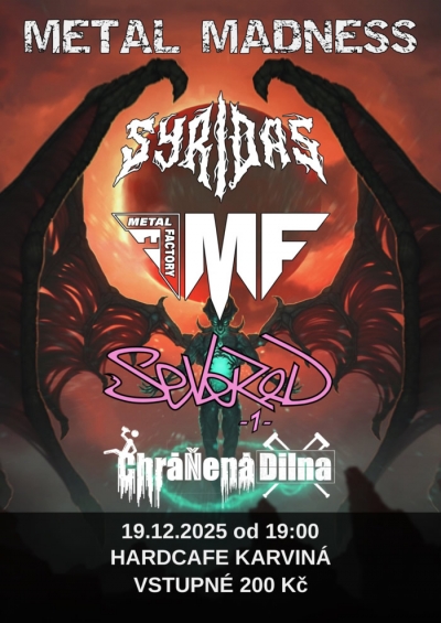 METAL MADNESS – SYRIDAS BIRTHDAY SPECIAL