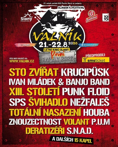 Slánský rockový open air festival Valník 2026 (No. 27)