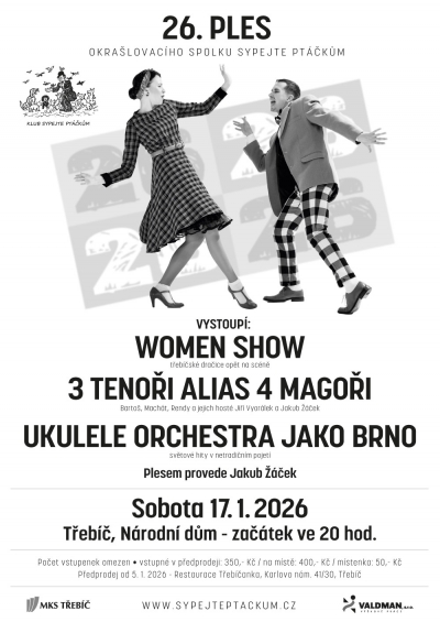 26. ples Sypejte ptáčkům (2026)