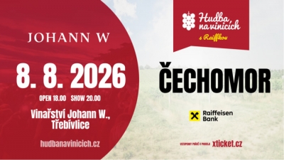 Hudba na vinicích 2026 - Třebívlice - Čechomor