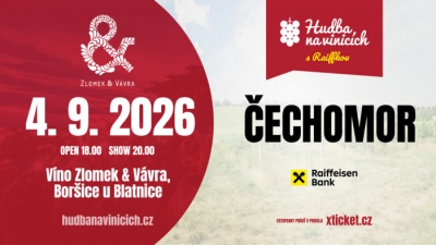 Hudba na vinicích 2026 - Boršice u Blatnice - Čechomor