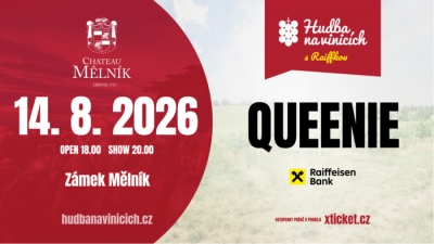 Hudba na vinicích 2026 - Mělník - QUEENIE