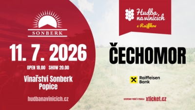 Hudba na vinicích 2026 - Popice - Čechomor
