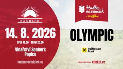 Hudba na vinicích 2026 - Popice - Olympic