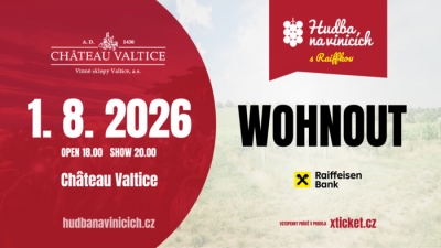 Hudba na vinicích 2026 - Valtice - Wohnout