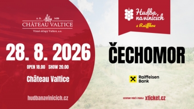 Hudba na vinicích 2026 - Valtice - Čechomor