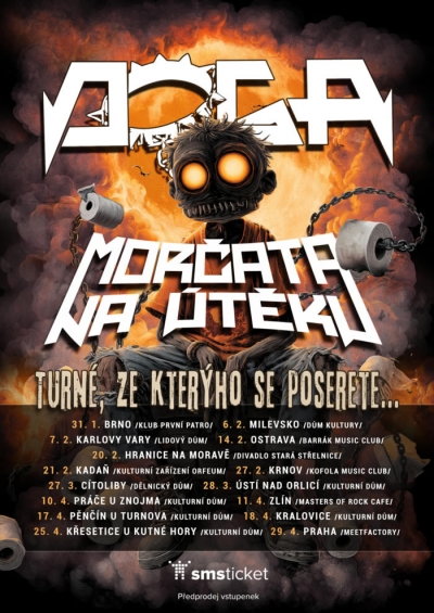 Doga & Morčata na útěku - Turné, ze kterýho se poserete... 2026 - Brno