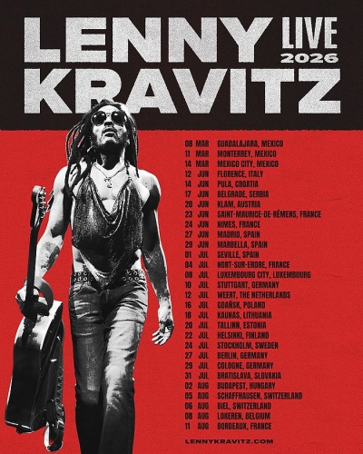 Lenny Kravitz - Bratislava 2026
