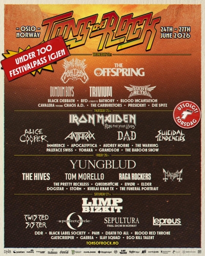 Tons of Rock 2026 (vol.12)