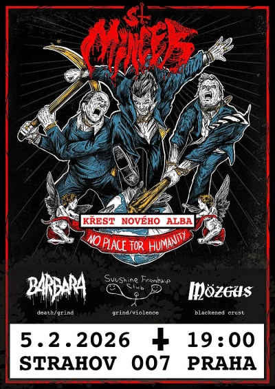 ST. MINCER - křest nového alba No Place For Humanity!