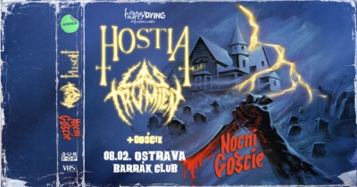 NOČNÍ HOSTÉ: HOSTIA (PL) + LAS TRUMIEN (PL) + support (TBC) / Ostrava