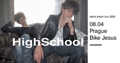 HIGHSCHOOL - debut album tour 2026 - Praha