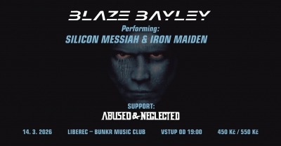 Blaze Bayley: Performing Silicon Messiah & Iron Maiden - Liberec