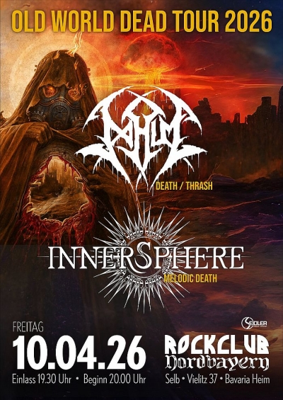Innersphere & Nahum - OLD WORLD DEAD TOUR 2026 - Selb