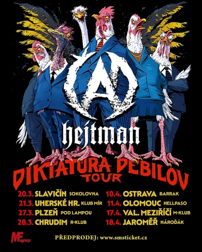 ČAD & HEJTMAN - DIKTATURA DEBILOV TOUR 2026 - Valašské Meziříčí
